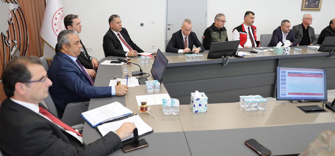 2025-2026 YILI MANİSA KURAKLIK İL KRİZ MERKEZİ TOPLANTISI DÜZENLENDİ