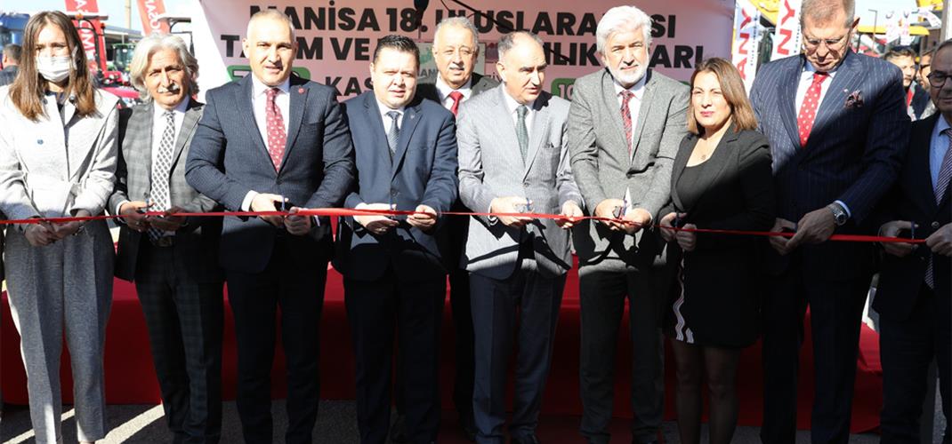 MANİSA TARIM VE HAYVANCILIK FUARI 18'İNCİ KEZ KAPILARINI ZİYARETÇİLERİNE AÇTI